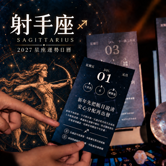 2027星座運勢日曆｜射手座