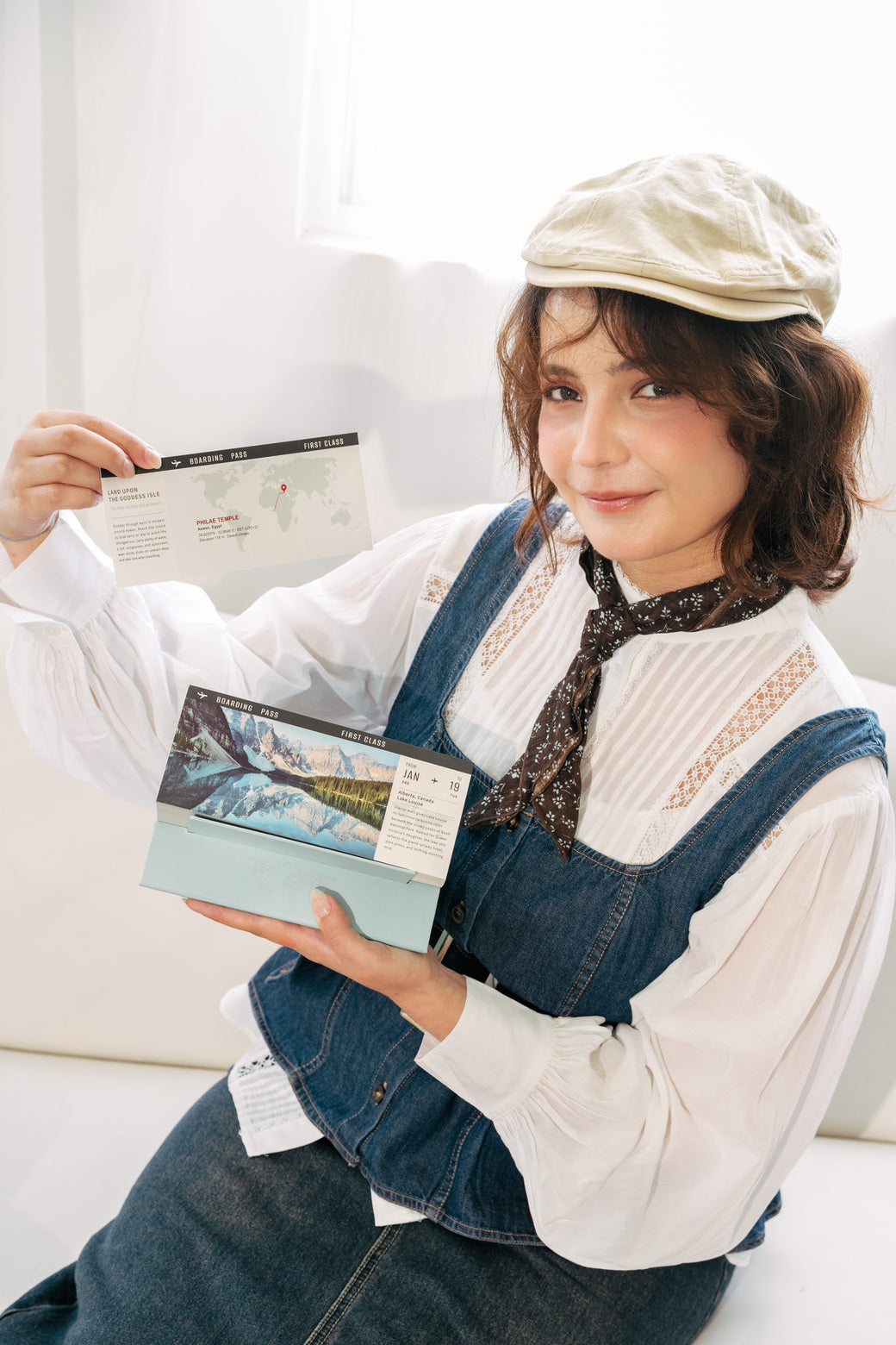 【English Edition】2027 Flight Ticket Calendar & Travel Almanac