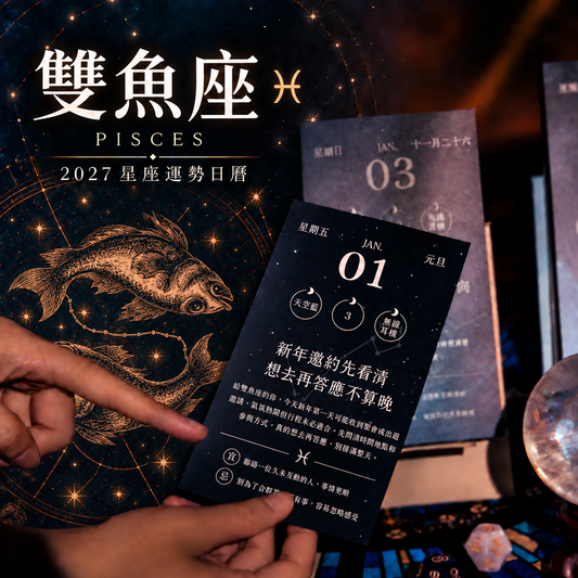 2027星座運勢日曆｜雙魚座