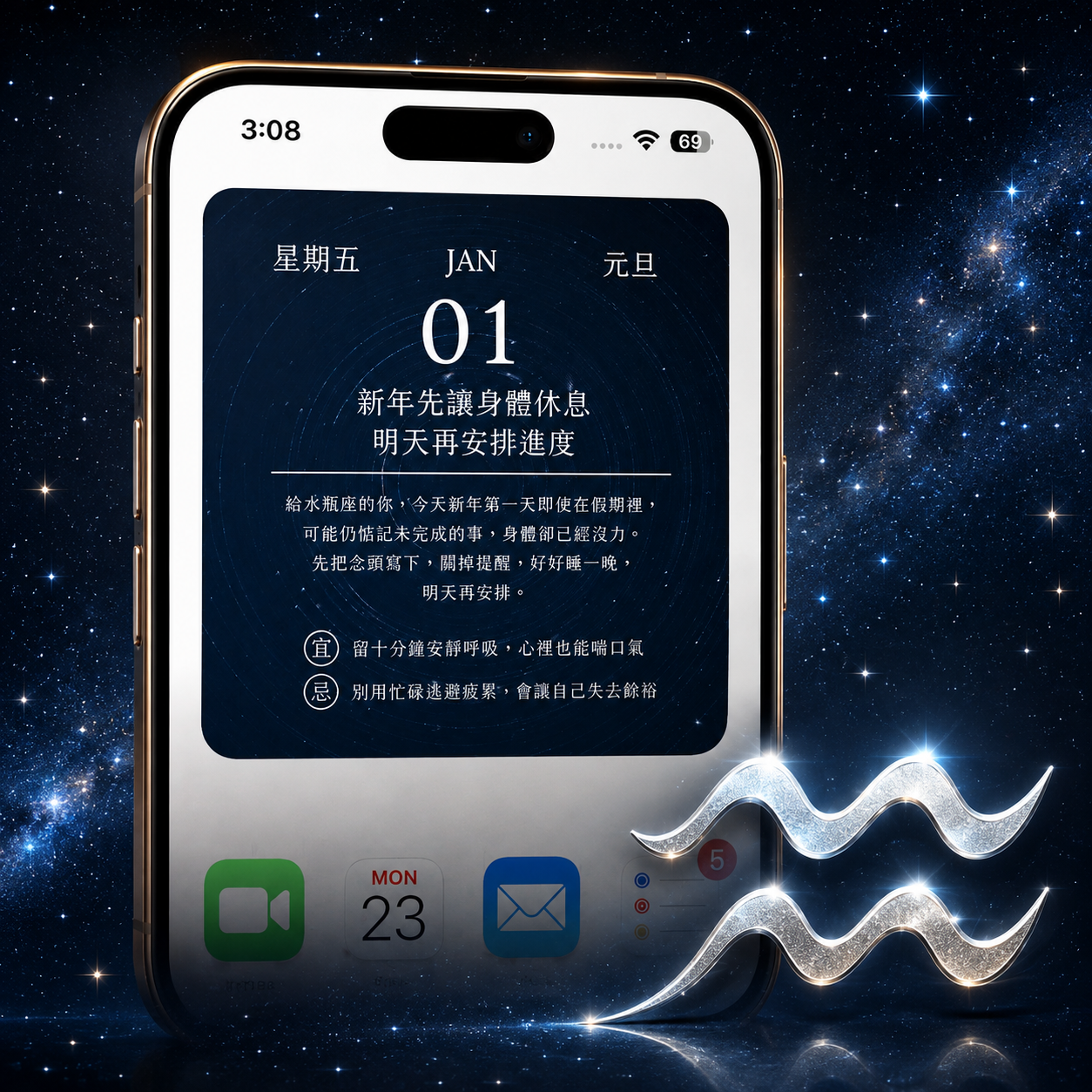 2027 手機版日曆｜水瓶座