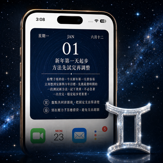 2027 手機版日曆｜雙子座